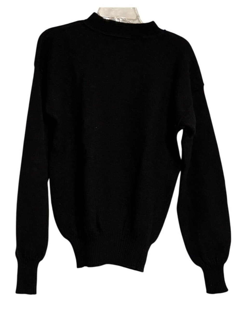 Vintage US Navy DSCP Quarterdeck Collection Wool Sweater XL Blue Shade 3346
